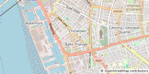 Map of Liverpool, Buckinghamshire