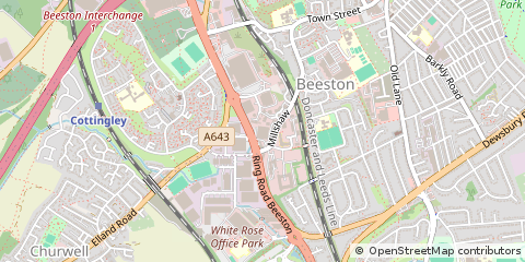 Map of Leeds