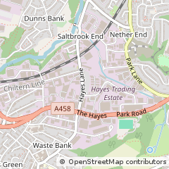 Map of Stourbridge, --- Please Select ---