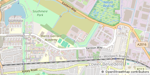 Map of Erith