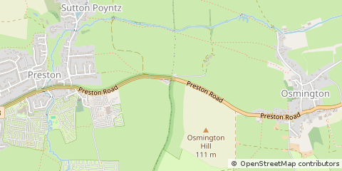 Map of Weymouth, Dorset