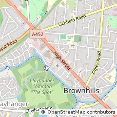 Map of Walsall