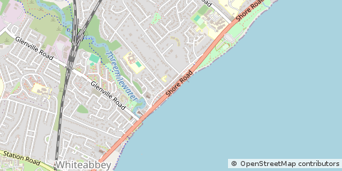 Map of Newtownabbey