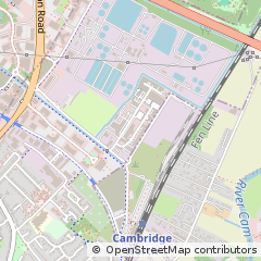 Map of Cambridge, Cambridgeshire