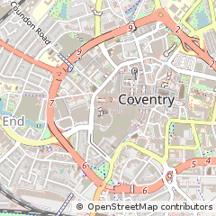 Map of Coventry