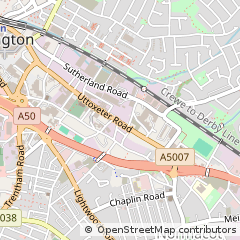 Map of Stoke-on-Trent