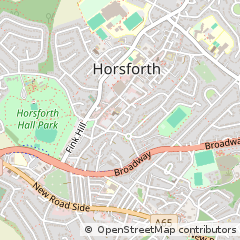 Map of Leeds