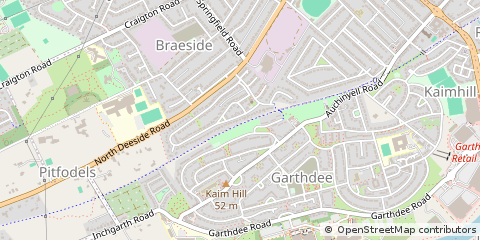 Map of Aberdeen