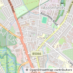 Map of Stafford, Staffordshire