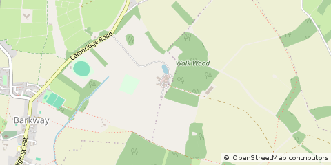 Map of Barkway, Hertfordshire