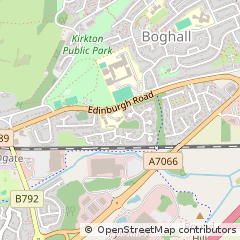 Map of Bathgate, West Lothian