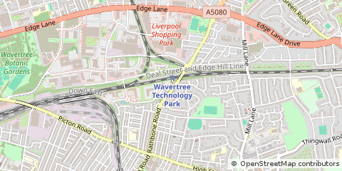 Map of Liverpool