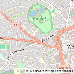Map of Wolverhampton, West Midlands