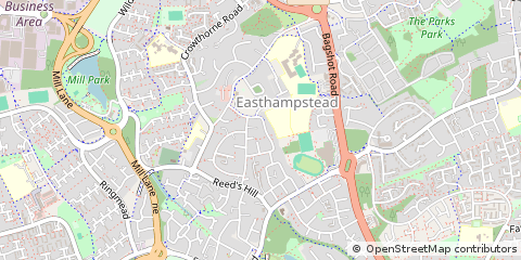 Map of Bracknell