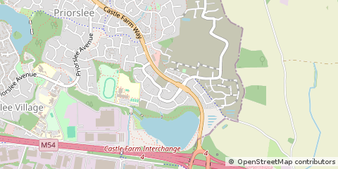 Map of Telford