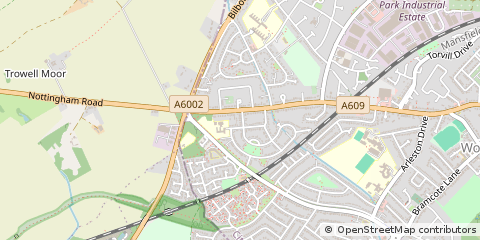 Map of Nottingham