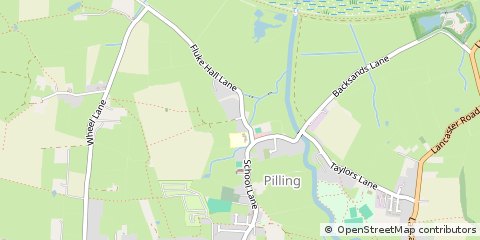 Map of Preston, Lancashire