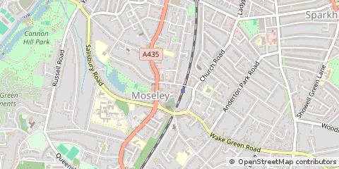 Map of West Midlands