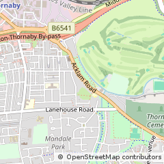 Map of Stockton-on-Tees