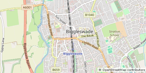 Map of Beds, Bedfordshire