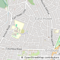 Map of Bournemouth