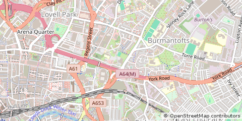 Map of Leeds