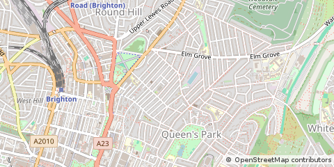 Map of Brighton, East Sussex