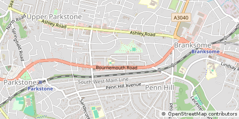 Map of Poole
