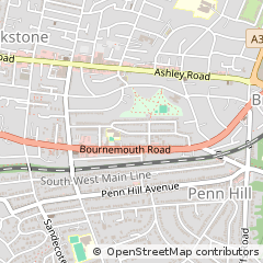Map of Poole