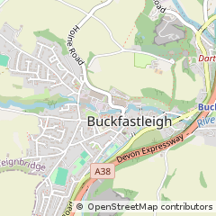 Map of Buckfastleigh