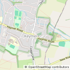 Map of Burgess Hill, West Sussex