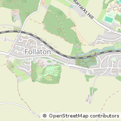 Map of Totnes, Devon