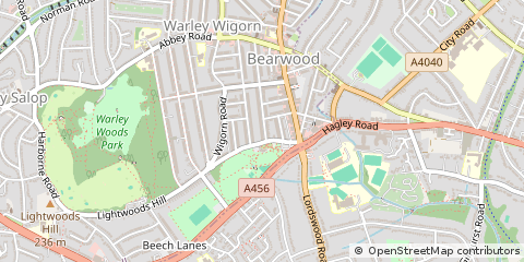 Map of Smethwick