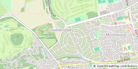 Map of Edinburgh