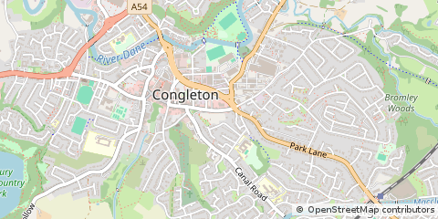 Map of Cheshire