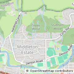 Map of Ilkley, W-Yorks
