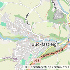 Map of Buckfastleigh