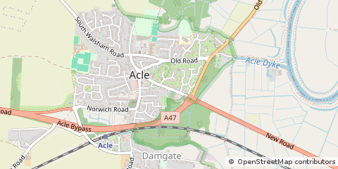 Map of Norwich, Norfolk