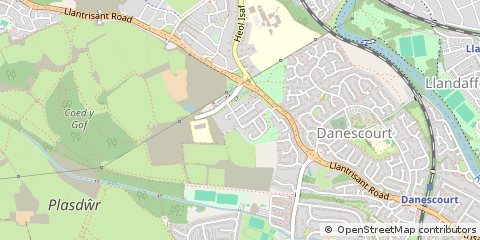 Map of Cardiff