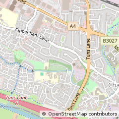 Map of Slough, Berkshire