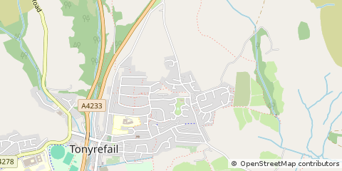 Map of Porth