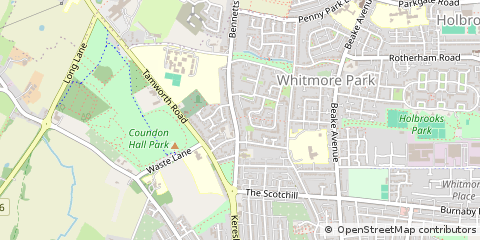 Map of Coventry