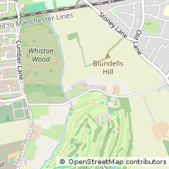 Map of Prescot, Merseyside