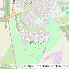 Map of Houghton LE Spring
