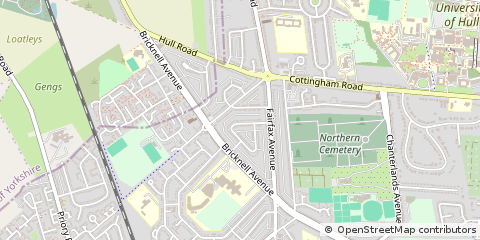 Map of Hull