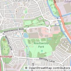 Map of Walsall, West Midlands