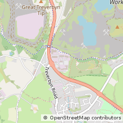 Map of ST Austell, Cornwall