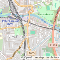 Map of Peterborough