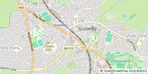 Map of Leeds