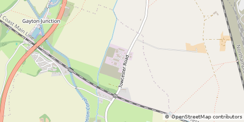 Map of Northampton
